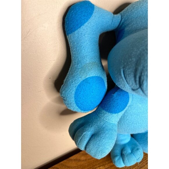 Blues Clues Blue Dog 12” Plush Barking 1997 Viacom TYCO - Picture 4 of 4